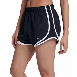 NIKE Women’s Dry Fit Running Shorts Tempo Black and White Size XL